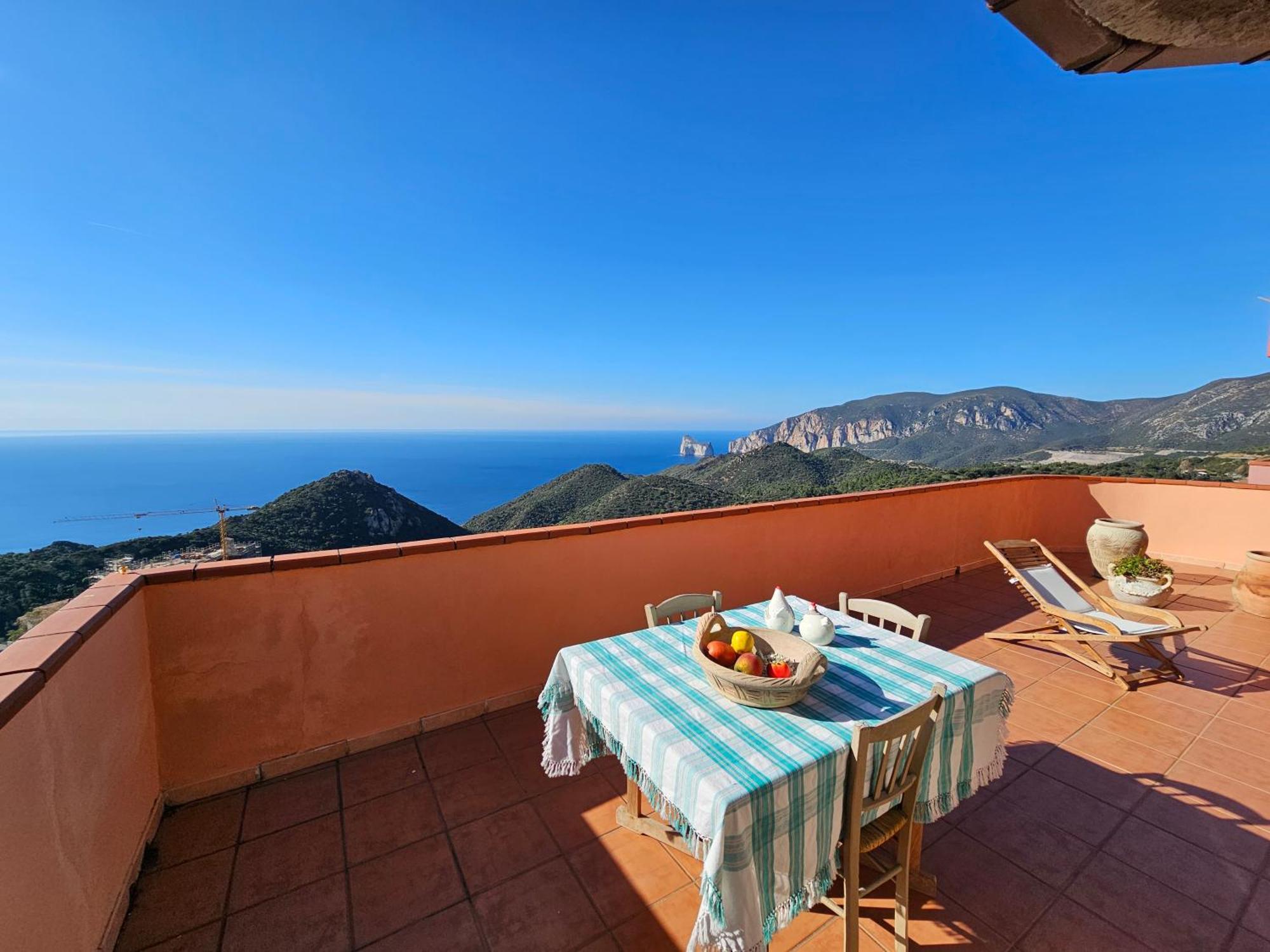 Вілла Casa Con Magnifica Vista Mare Nebida Екстер'єр фото