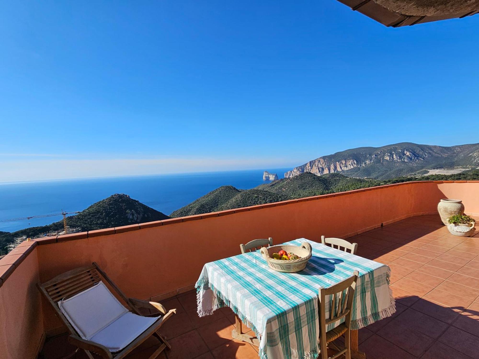 Вілла Casa Con Magnifica Vista Mare Nebida Екстер'єр фото